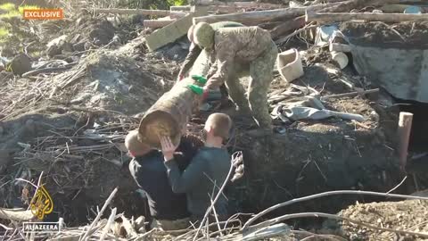 Al Jazeera visits a Ukrainian military post near Russian border