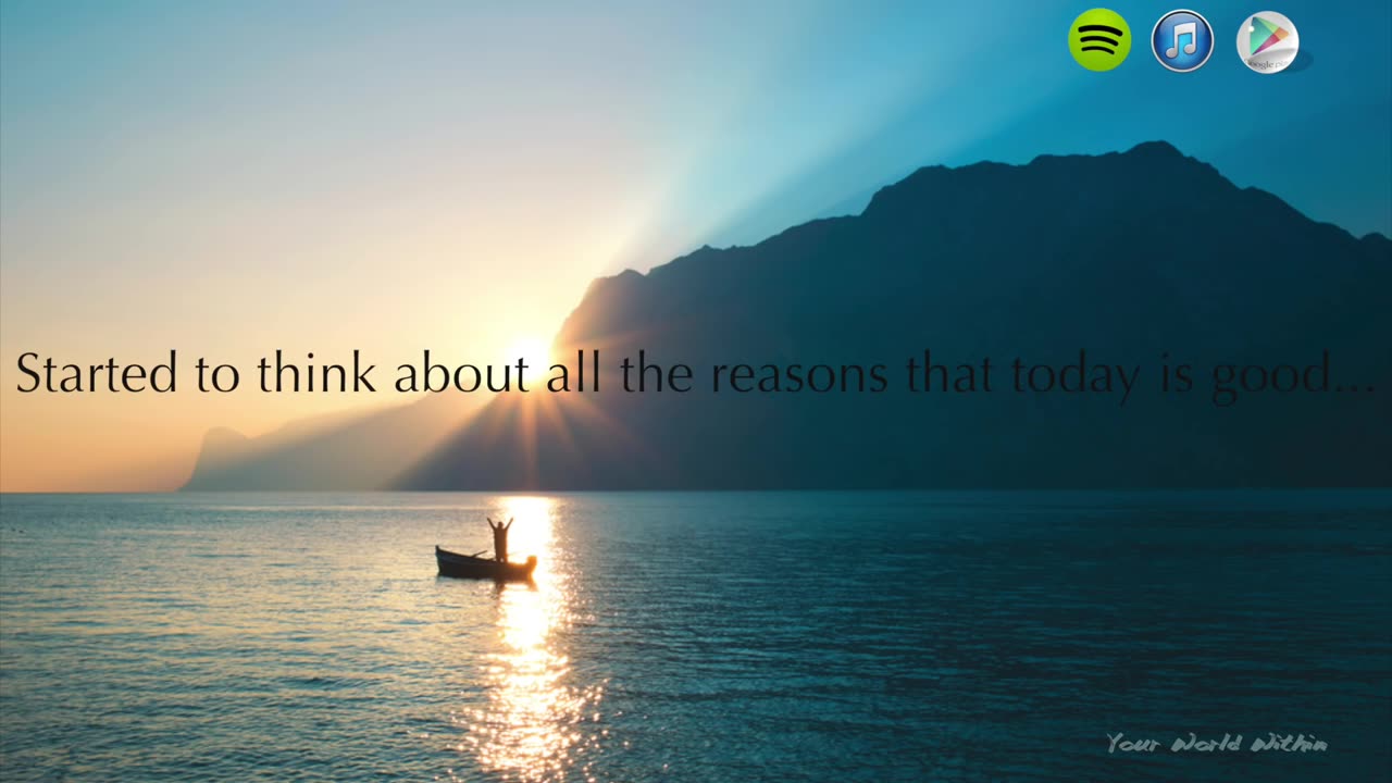 Today's good inspiration video