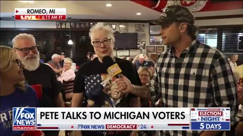 Swing state voter gives jaw-dropping response to Biden's 'garbage' remark