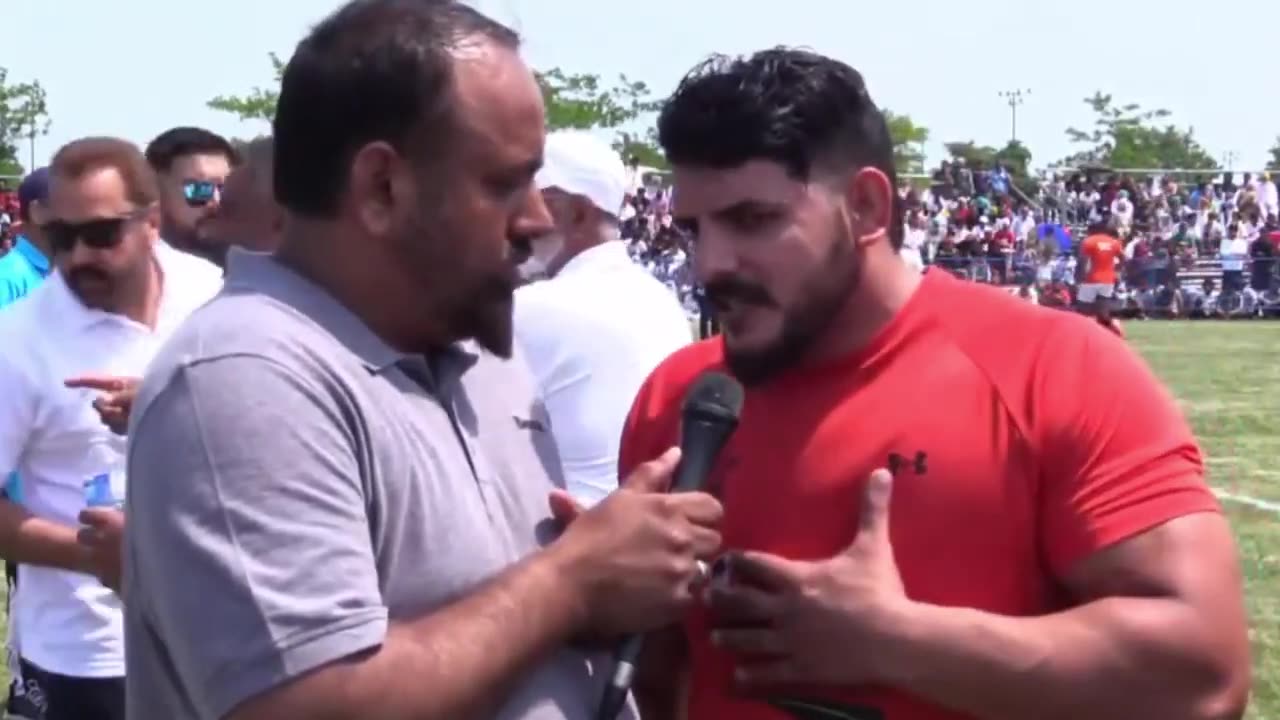 Canada Kabaddi 2023 Malik Binyameen Interview #canada #kabaddi