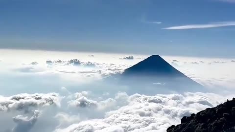 Sky cloud view