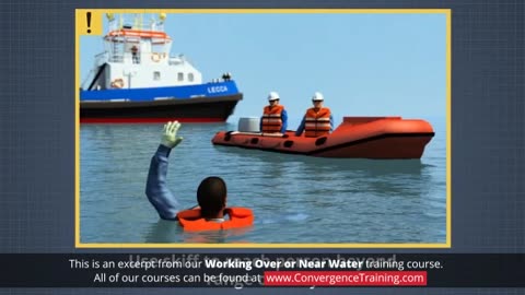 Working Over or Near Water Training