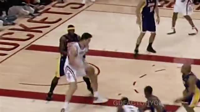 Kobe over Yao Ming