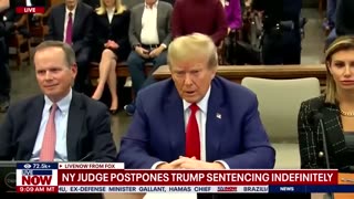 Trump's sentencing canceled indefinitely, Judge grants request to try dismissal