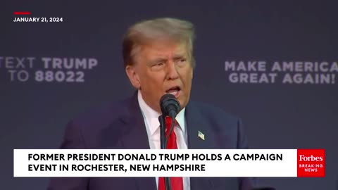 BREAKING NEWS: Donald Trump Holds Campaign Event In New Hampshire After DeSantis Ends Campaign