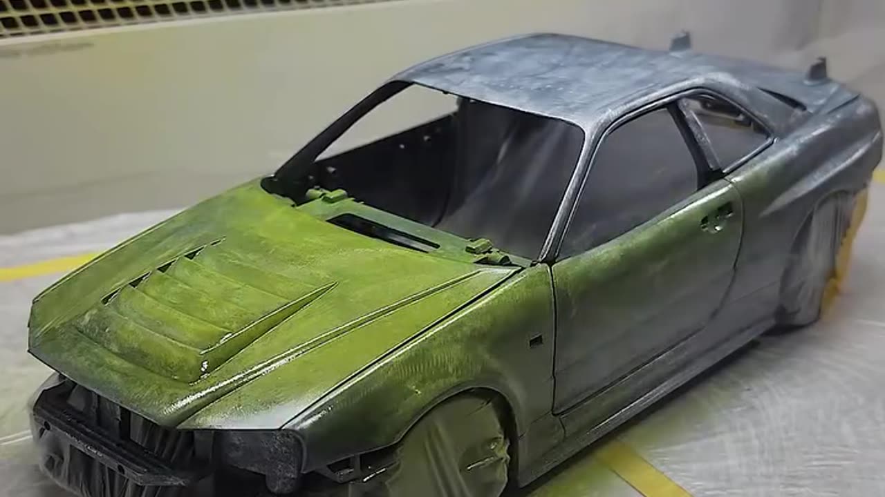 Restoration Nissan Skyline R34 GTR