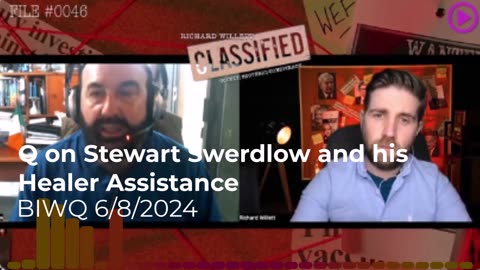 Q on Stewart Swerdlow and his Healer Assistance 6/8/2024