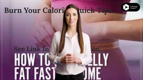 Burn your belly fats Quick and loose weight Immediately