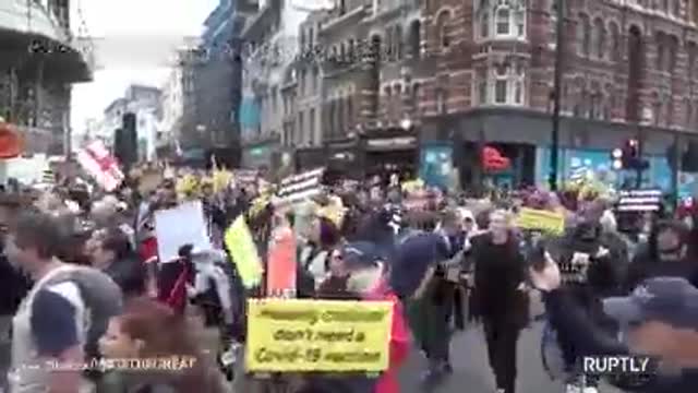 Freedom protests all over the world! What the mainstream media won't show!