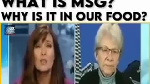 WHAT IS MSG AND WHY IS IT IN OUR FOOD