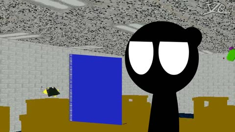 Stickman vs Baldi's basics in education and learning| Animation