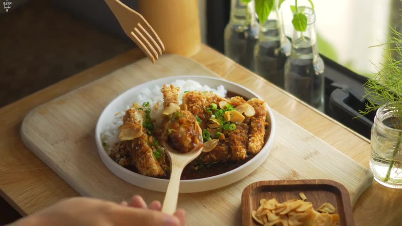 Crispy Tofu Pares | Filipino Tofu Pares Recipe