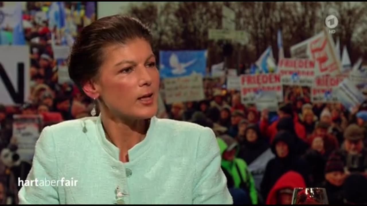 Sarah Wagenknecht und die Lügenpresse Diskussion