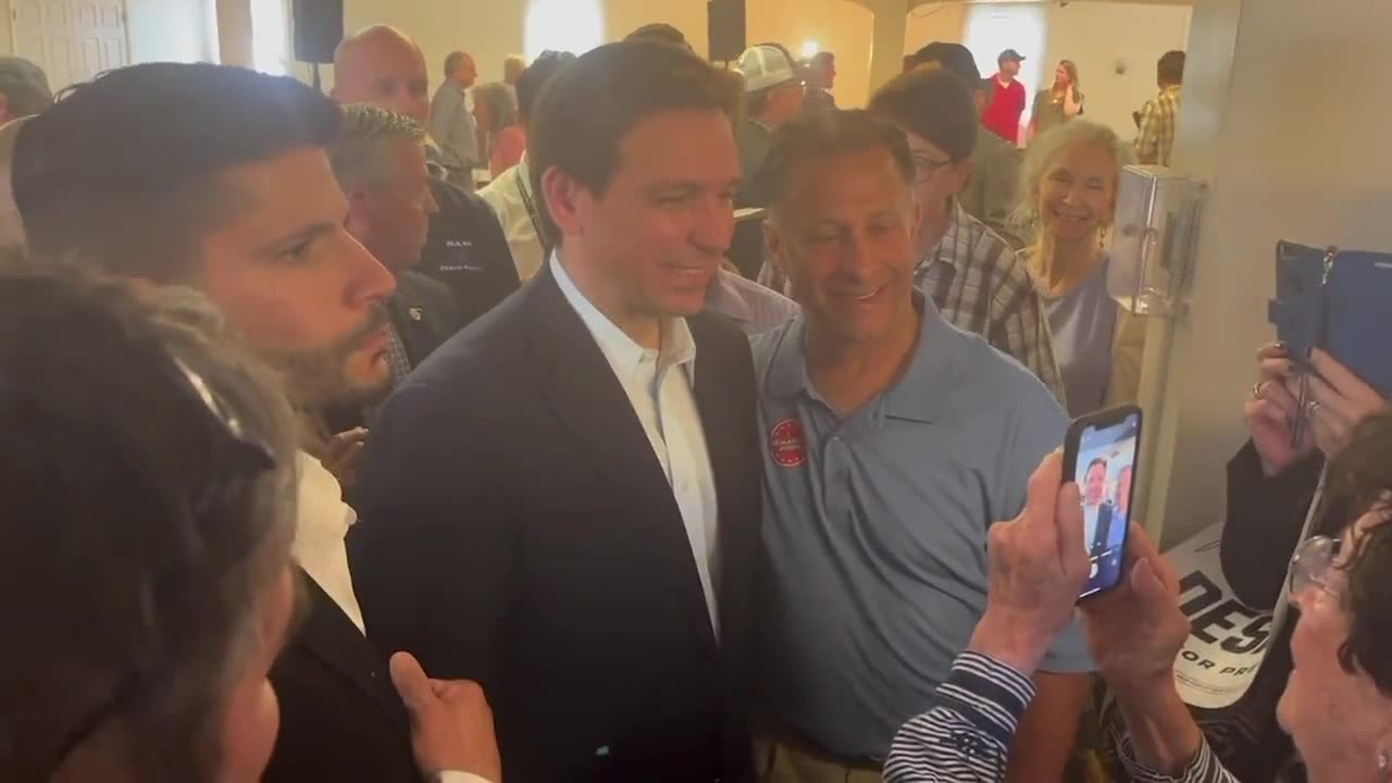 DeSantis Slams Reporter In Epic Clip