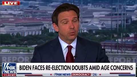 Ron DeSantis thinks Trump is Winning because of Sympathy