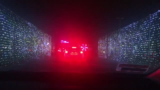 Lake Cunningham Park Blinky’s Illuminated Holiday Drive Thru Part III 12月4日2022年
