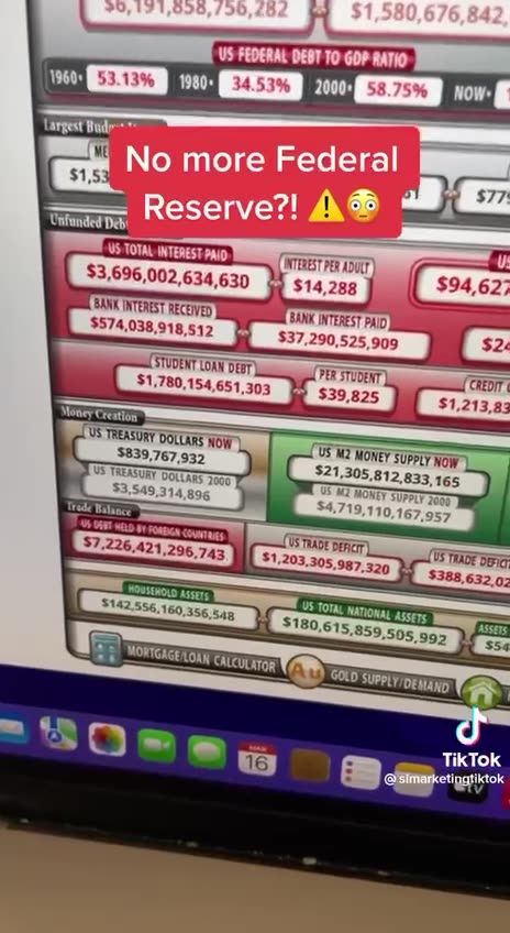 NO MORE FEDERAL RESERVE 💥🤗💥