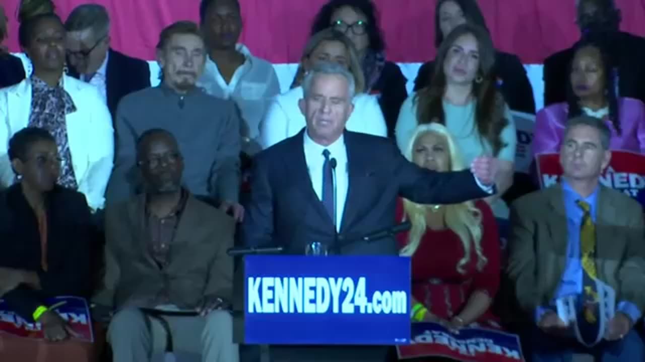 RFK Jr on draining the swamp- clip from from his campaign announcement speech