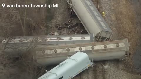 🚨#Warning:Train derailment outside of Detroit