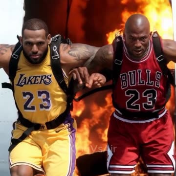 LeBron James & Michael Jordan
