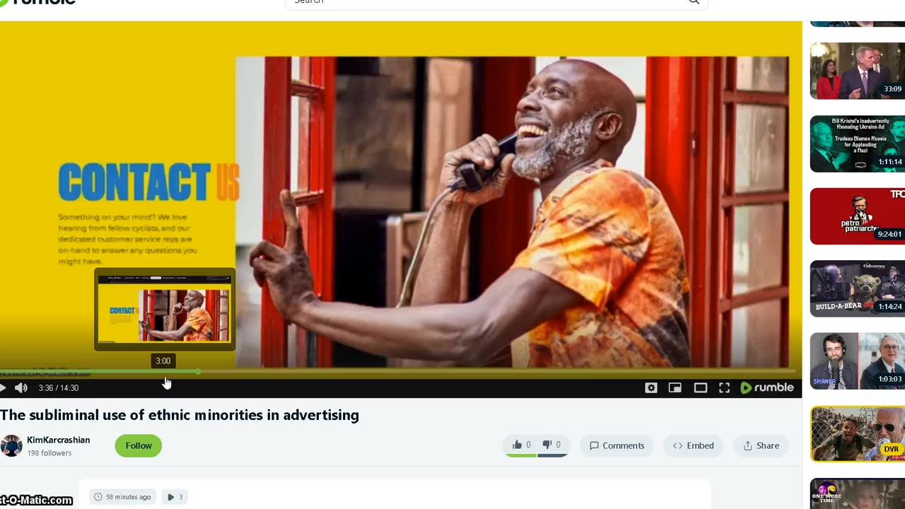 Subliminal Racist Agenda in Advertising