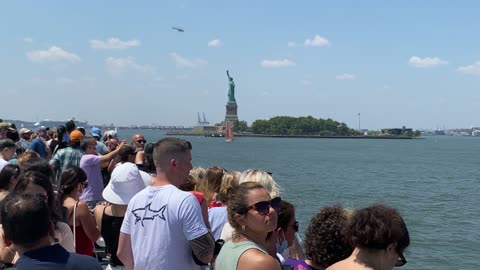 Liberty Island in New York Harbor