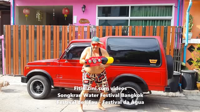 #Songkran #WaterFestival #Bangkok #Thailand - Festival de l'Eau - Festa da Água #Fitinizini