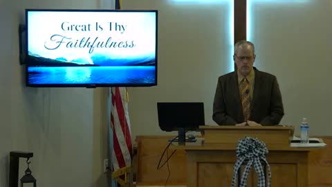 Spiritual Foundations for the Church (Part 58) Pastor Dave Mitchel