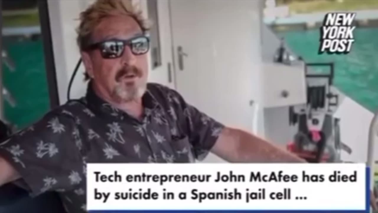 The interview that got John Mcafee killed