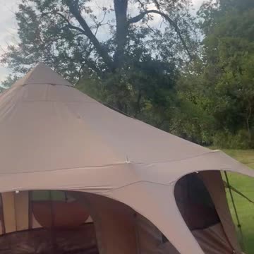 Canvas tent made by Tomount
