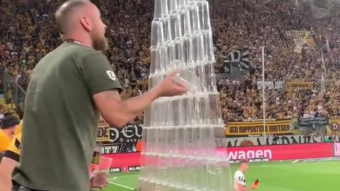 Dynamo Dresden | 3.Spieltag Heimsieg mit Becherpyramide 🖤💛