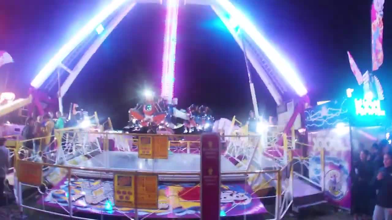 Sideshow Alley at Night