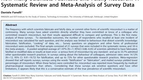 Science Literacy - 2.3 Scientific Consensus - Can It Be Corrupted?