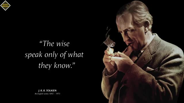 J. R. R. Tolkien's ||Quotes which are better Known Regret in Old Age(Speaker Motivation)