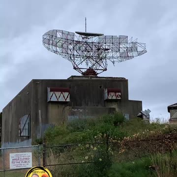 DECAYING MONTAUK RADAR TOWER