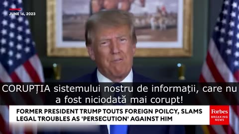 Trump- Discurs aprins împotriva globaliștilor!