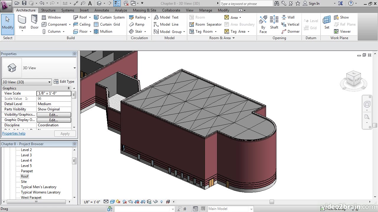 Revit Roof Modelling - Part 02