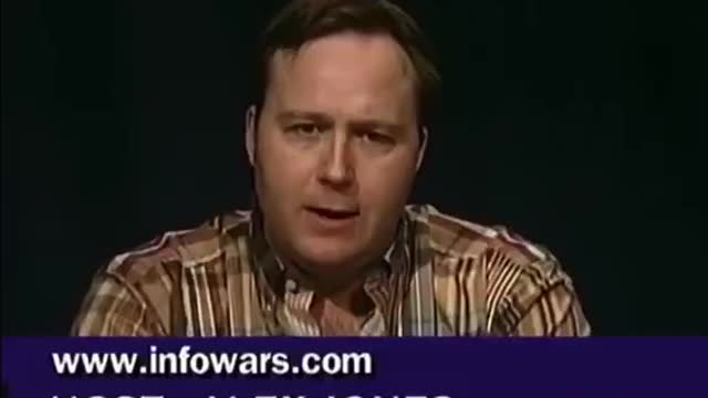 ALEX JONES BACK IN 2002. PREDICTING WHAT WAS GOING TO HAPPEN