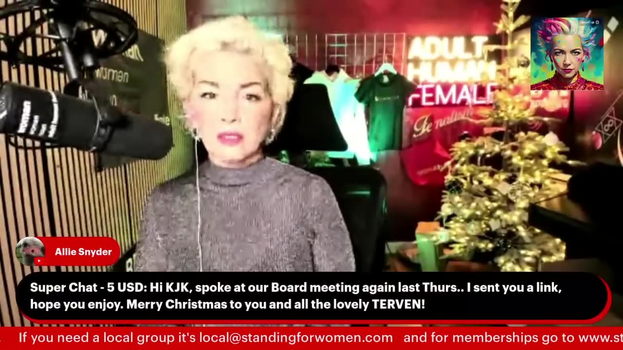 790 TERF Talk Tuesday - Episode 22 - Christmas is coming #TERFtalktuesday #letwomenspeak