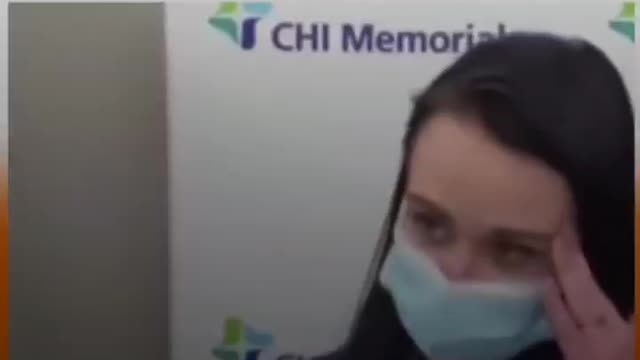 V611. 🚨Nurse Jabbed & Fainted LIVE at Press Release🚨