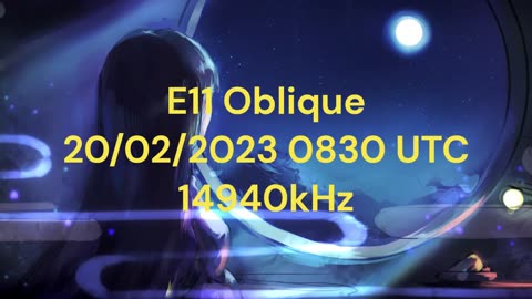E11 Oblique 20/02/2023 0830 UTC 14940kHz