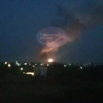 Evpatoria. Crimea. Last night was hot for them again