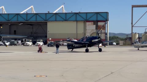 CAF FIRES UP THE ENGINES - 2023 POINT MUGU AIRSHOW