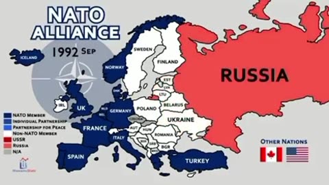 #Repost | #Repost | NATO expansion since 1986. Who’s the aggressor?