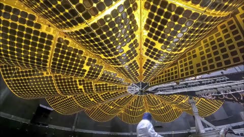 NASA’s Lucy Mission Extends its Solar Arrays #nasa #spaceexplorationtechnologies #astronomy