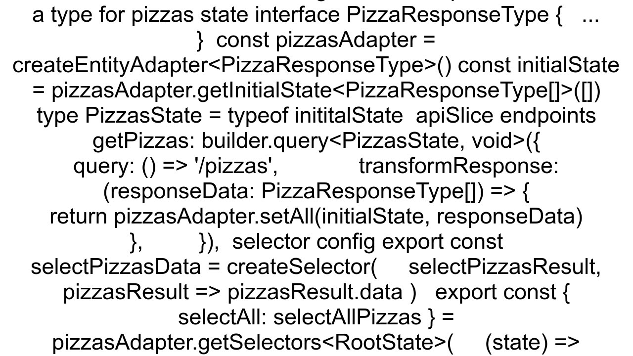Getting the Error when I get selectors from createEntityAdapter in Typescript