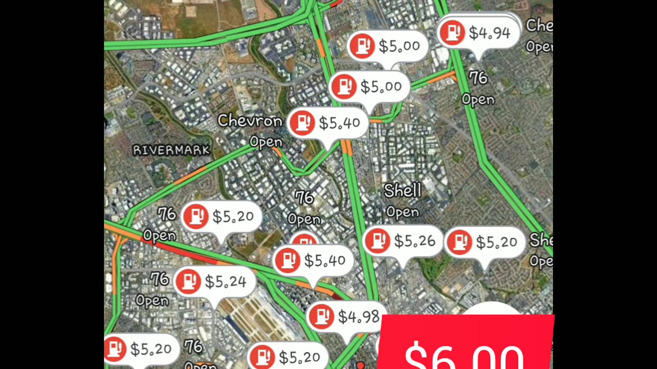 Mar 13 '23...Gas prices in Silicon Valley & Bay Area