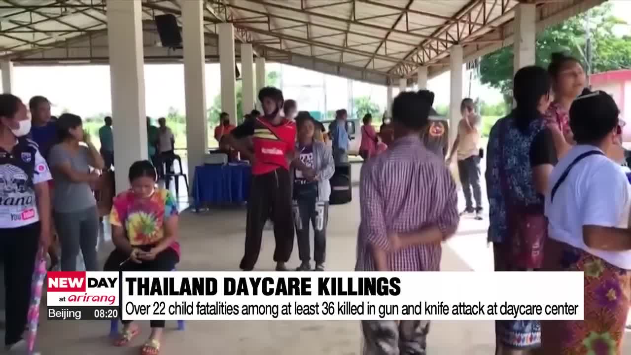 At least 36 killed in Thailand gun and knife attack at daycare center