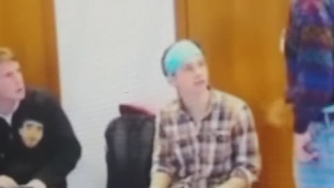 Comical on gang imitation in the library