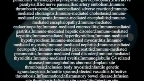 Pfizer's vaccine side effects...